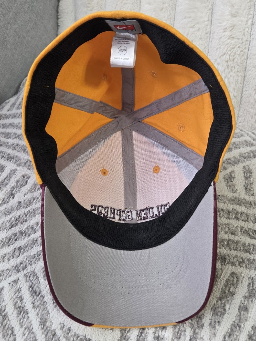 VTG Minnesota Golden Gophers YOUTH Hat Cap NIKE Team‎ Fitted - Picture 8 of 10
